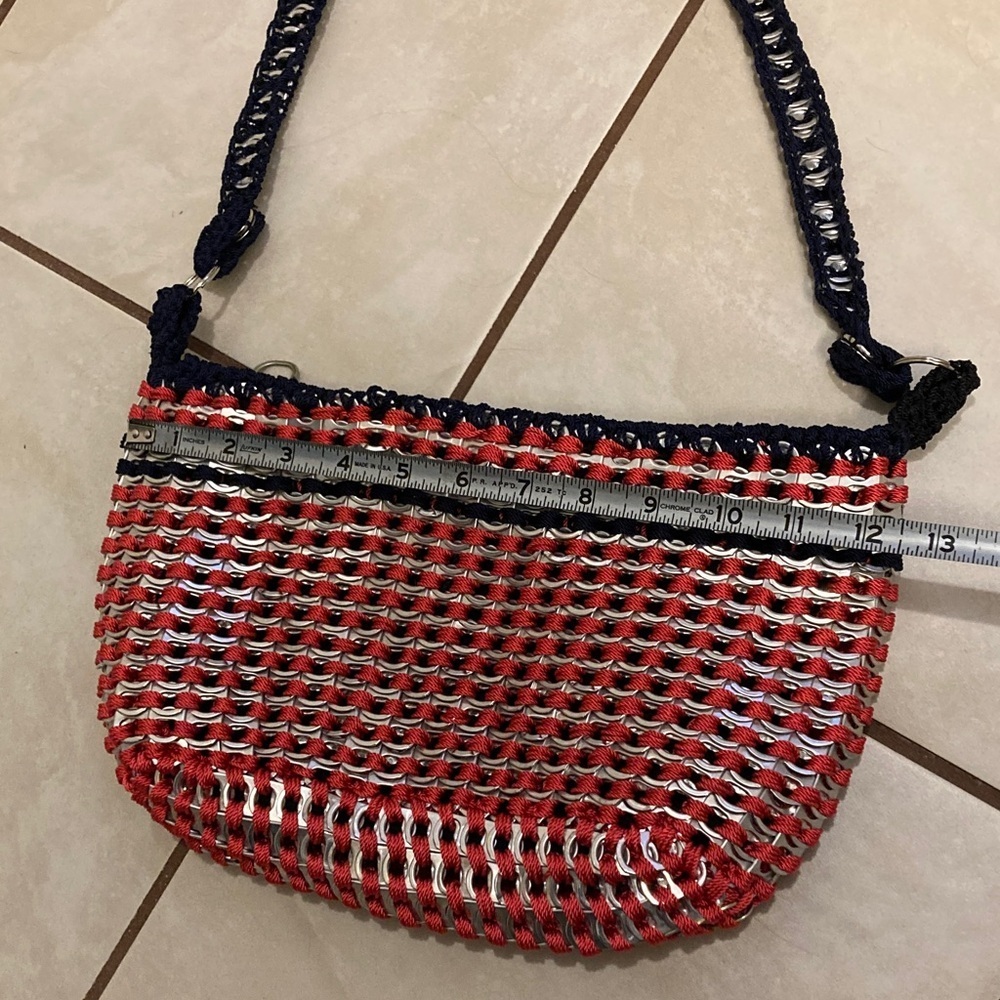Hand Made Bottle Cap Purse - Picture 8 of 10